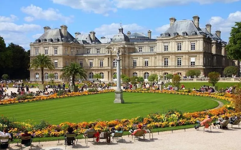 Studio Independant 27 M2 Jardin Du Luxembourg Paris 0*,